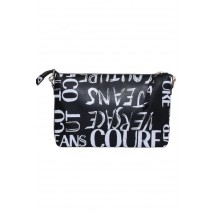 VERSACE JEANS COUTURE RANGE I - SOFT ALLOVER LOGO, SKETCH ΤΣΑΝΤΑ ΓΥΝΑΙΚΕΙΑ BLACK/WHITE