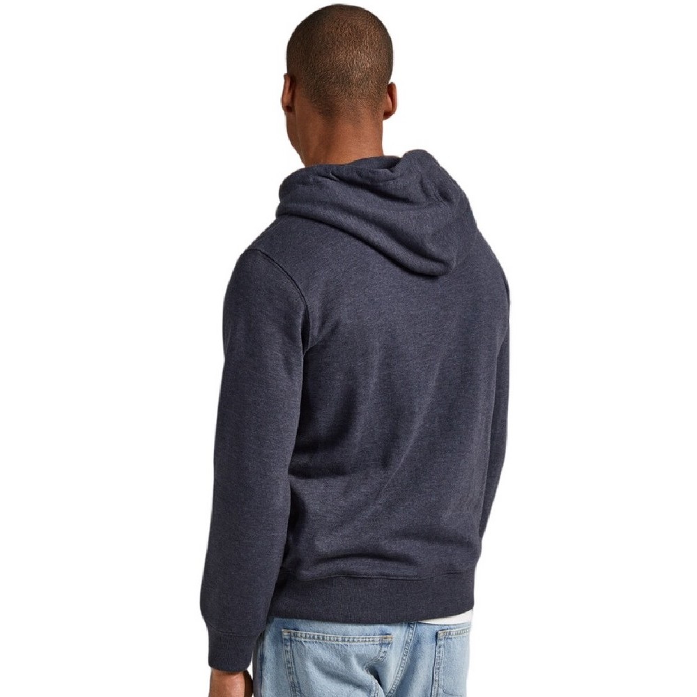 PEPE JEANS E2 DROP 2A NOUVEL HOODIE ΜΠΛΟΥΖΑ ΦΟΥΤΕΡ ΑΝΔΡΙΚΗ BLUE