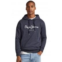 PEPE JEANS E2 DROP 2A NOUVEL HOODIE ΜΠΛΟΥΖΑ ΦΟΥΤΕΡ ΑΝΔΡΙΚΗ BLUE