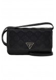 GUESS LA FEMME SLG PHONE CROSSBODY ΑΞΕΣΟΥΑΡ ΠΟΡΤΟΦΟΛΙ  ΓΥΝΑΙΚΕΙΟ BLACK