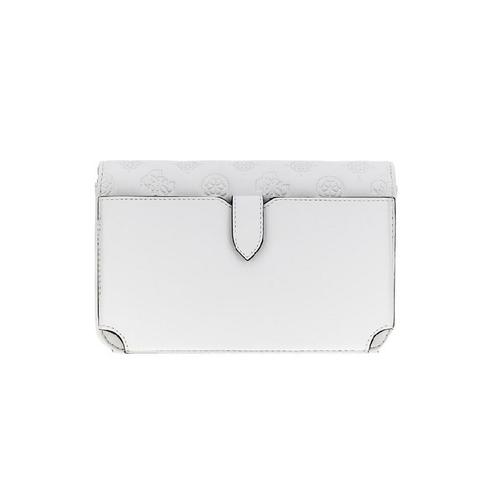 GUESS LA FEMME SLG PHONE CROSSBODY ΑΞΕΣΟΥΑΡ ΠΟΡΤΟΦΟΛΙ  ΓΥΝΑΙΚΕΙΟ WHITE