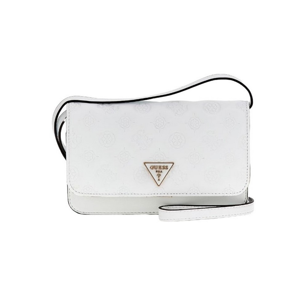 GUESS LA FEMME SLG PHONE CROSSBODY ΑΞΕΣΟΥΑΡ ΠΟΡΤΟΦΟΛΙ  ΓΥΝΑΙΚΕΙΟ WHITE