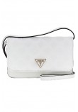 GUESS LA FEMME SLG PHONE CROSSBODY ΑΞΕΣΟΥΑΡ ΠΟΡΤΟΦΟΛΙ  ΓΥΝΑΙΚΕΙΟ WHITE