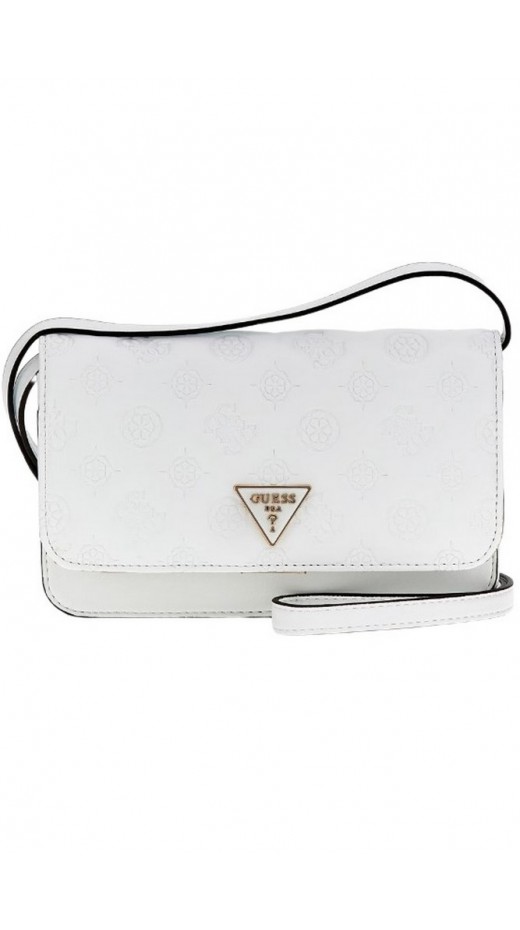 GUESS LA FEMME SLG PHONE CROSSBODY ΑΞΕΣΟΥΑΡ ΠΟΡΤΟΦΟΛΙ  ΓΥΝΑΙΚΕΙΟ WHITE