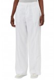 CALVIN KLEIN JEANS SOFT LINEN PANT ΠΑΝΤΕΛΟΝΙ ΓΥΝΑΙΚΕΙΟ BRIGHT WHITE