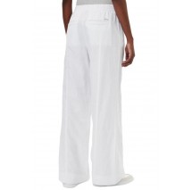 CALVIN KLEIN JEANS SOFT LINEN PANT ΠΑΝΤΕΛΟΝΙ ΓΥΝΑΙΚΕΙΟ BRIGHT WHITE