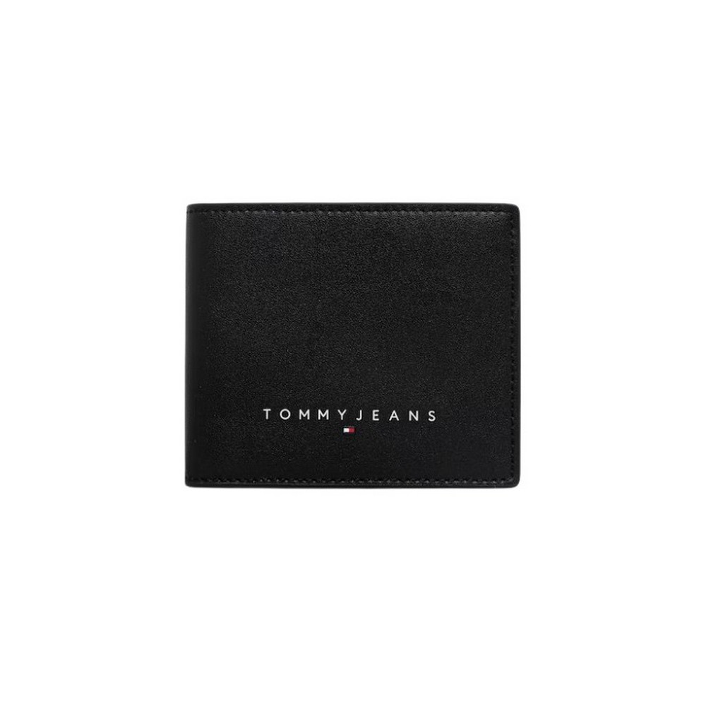 TOMMY JEANS LINEAR CC & COIN ΠΟΡΤΟΦΟΛΙ ΑΝΔΡΙΚΟ BLACK