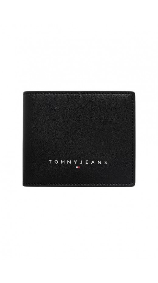 TOMMY JEANS LINEAR CC & COIN ΠΟΡΤΟΦΟΛΙ ΑΝΔΡΙΚΟ BLACK