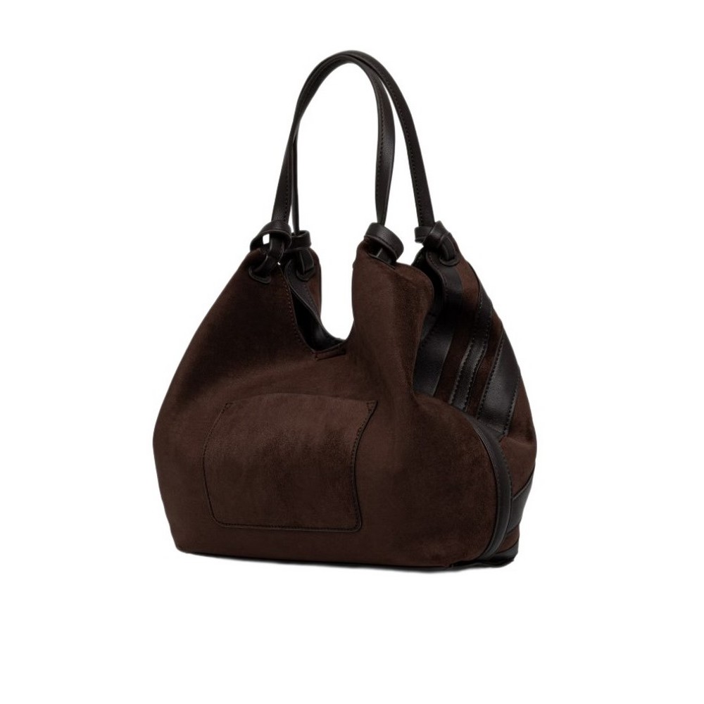 DKNY PAULA TOTE HANDBAG ΤΣΑΝΤΑ ΓΥΝΑΙΚΕΙΑ DARK BROWN