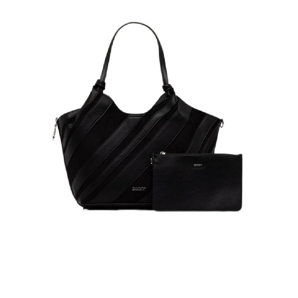 DKNY PAULA TOTE HANDBAG ΤΣΑΝΤΑ ΓΥΝΑΙΚΕΙΑ BLACK