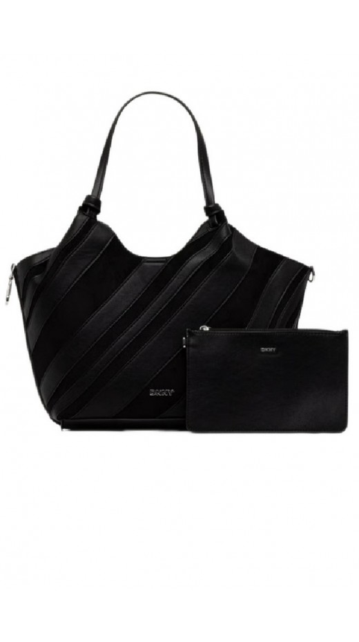 DKNY PAULA TOTE HANDBAG ΤΣΑΝΤΑ ΓΥΝΑΙΚΕΙΑ BLACK