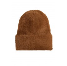 TOMMY JEANS HERITAGE FLUFFY BEANIE ΣΚΟΥΦΟΣ ΓΥΝΑΙΚΕΙΟΣ BROWN