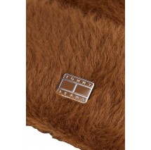 TOMMY JEANS HERITAGE FLUFFY BEANIE ΣΚΟΥΦΟΣ ΓΥΝΑΙΚΕΙΟΣ BROWN