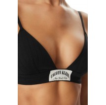 CALVIN KLEIN LIGHTLY LINED TRIANGLE ΕΣΩΡΟΥΧΟ ΓΥΝΑΙΚΕΙΟ BLACK