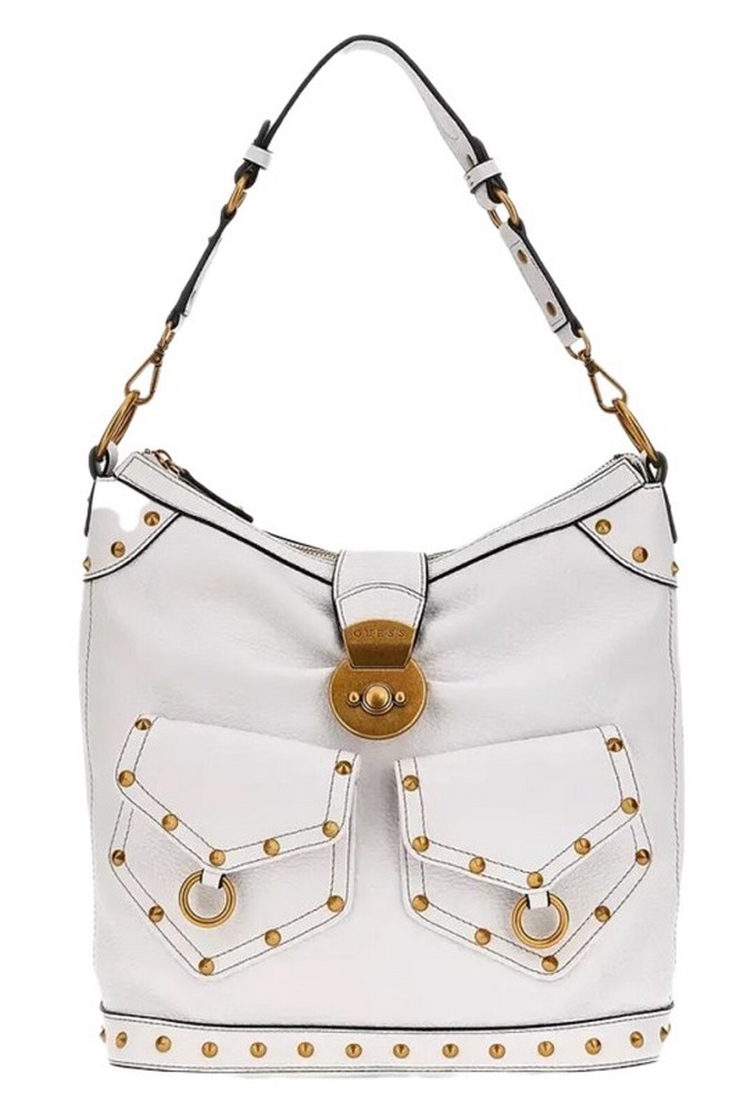 GUESS SARDINIA VINTAGE HOBO ΤΣΑΝΤΑ ΓΥΝΑΙΚΕΙΑ WHITE