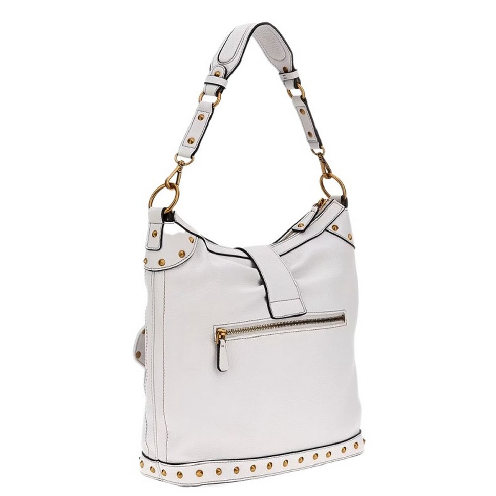 GUESS SARDINIA VINTAGE HOBO ΤΣΑΝΤΑ ΓΥΝΑΙΚΕΙΑ WHITE