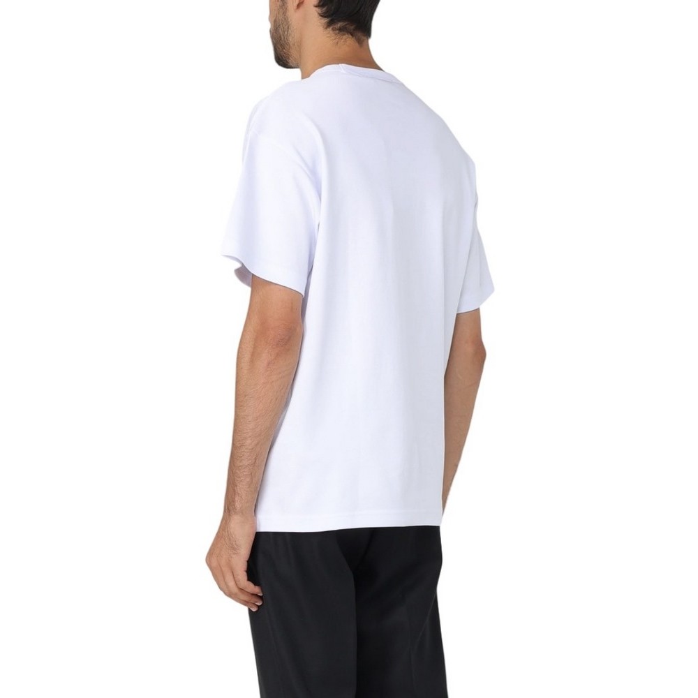 VERSACE JEANS COUTURE V-EMBLEM BIG T-SHIRT ΜΠΛΟΥΖΑ ΑΝΔΡΙΚΗ WHITE