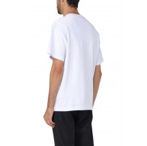 VERSACE JEANS COUTURE V-EMBLEM BIG T-SHIRT ΜΠΛΟΥΖΑ ΑΝΔΡΙΚΗ WHITE