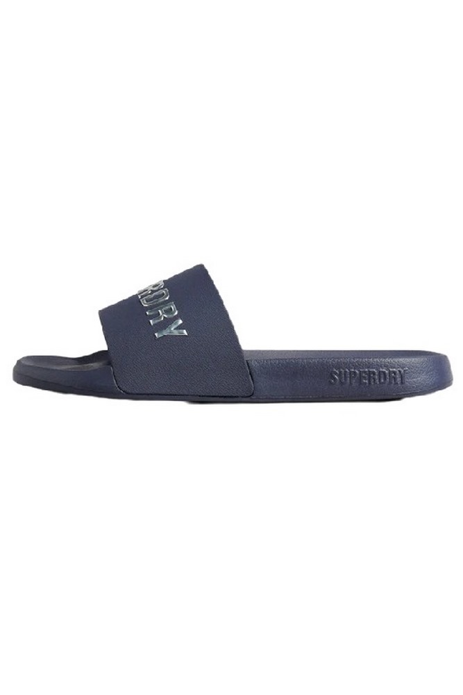 SUPERDRY D2 SDCD CODE LOGO POOL SLIDE ΠΑΝΤΟΦΛΑ ΑΝΔΡΙΚΟ NAVY