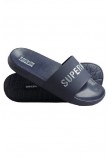 SUPERDRY D2 SDCD CODE LOGO POOL SLIDE ΠΑΝΤΟΦΛΑ ΑΝΔΡΙΚΟ NAVY