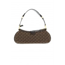 GUESS BELLE VINTAGE TP ZIP SHLDR BAG ΤΣΑΝΤΑ ΓΥΝΑΙΚΕΙΑ BROWN