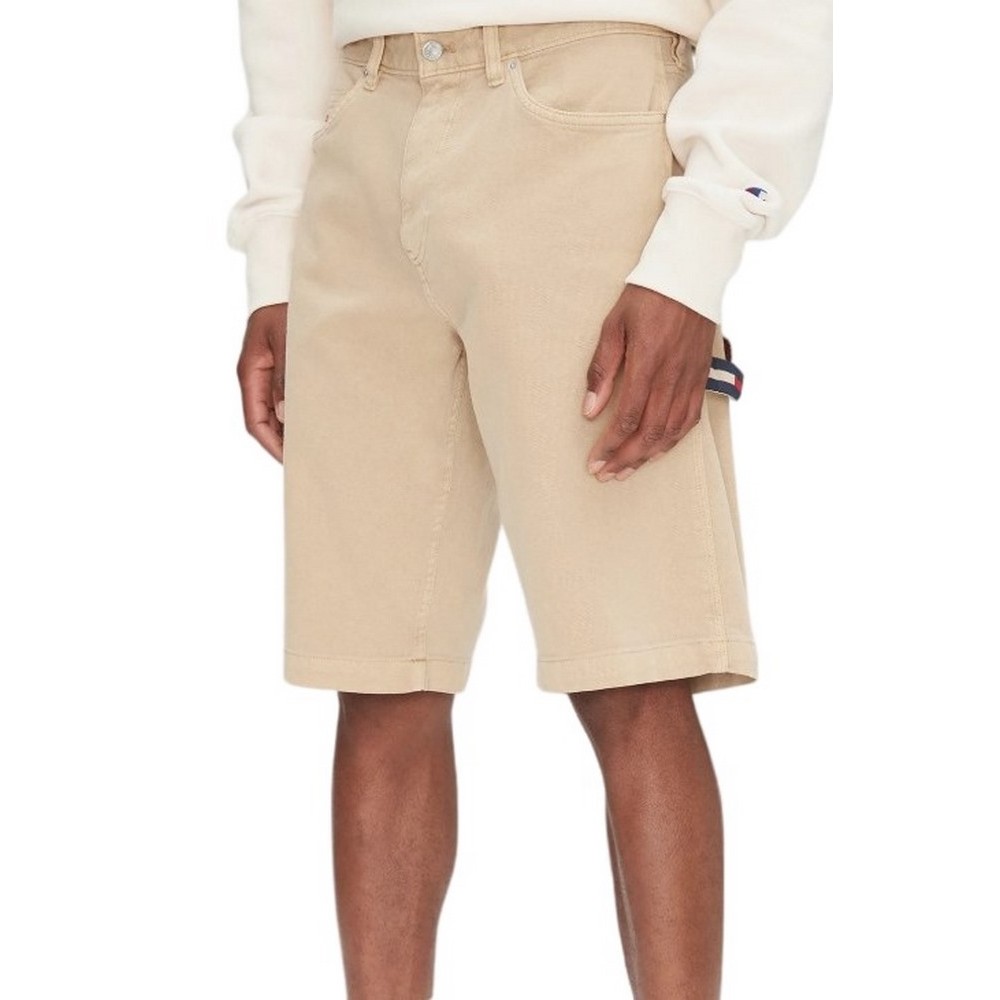 TOMMY JEANS  JAIMIE CANVS CARPENTER SHORT ΒΕΡΜΟΥΔΑ ΑΝΔΡΙΚΗ BEIGE