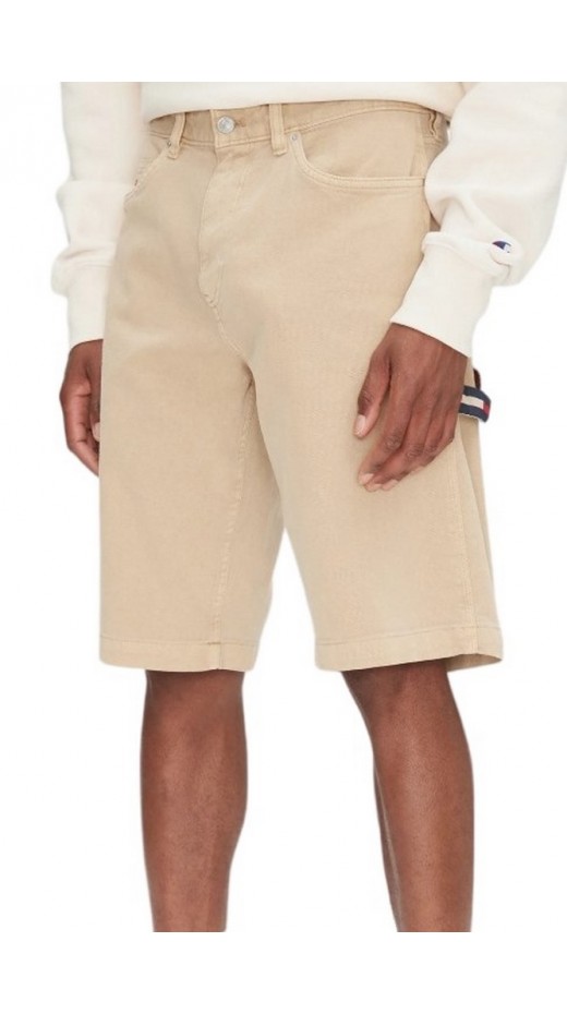 TOMMY JEANS  JAIMIE CANVS CARPENTER SHORT ΒΕΡΜΟΥΔΑ ΑΝΔΡΙΚΗ BEIGE