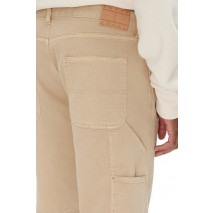 TOMMY JEANS  JAIMIE CANVS CARPENTER SHORT ΒΕΡΜΟΥΔΑ ΑΝΔΡΙΚΗ BEIGE