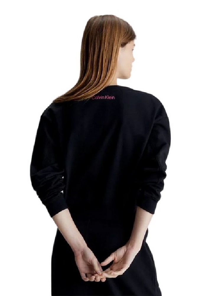 CALVIN KLEIN JEANS L/S SWEATSHIRT ΜΠΛΟΥΖΑ ΓΥΝΑΙΚΕΙΑ BLACK