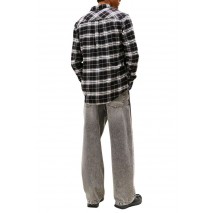 TOMMY JEANS REG FLANNEL CHECK SHIRT EXT ΠΟΥΚΑΜΙΣΟ ΑΝΔΡΙΚΟ BLACK