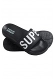 SUPERDRY CORE VEGAN POOL SLIDE ΠΑΝΤΟΦΛΑ ΓΥΝΑΙΚΕΙΑ BLACK