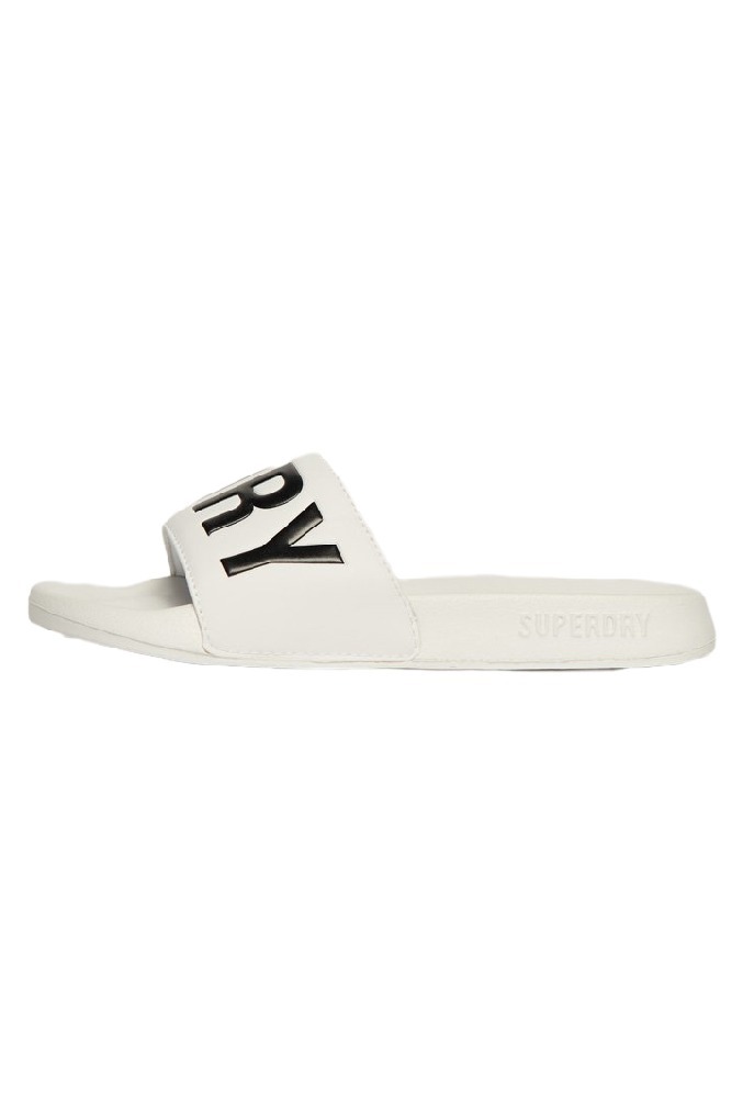 SUPERDRY CORE VEGAN POOL SLIDE ΠΑΝΤΟΦΛΑ ΓΥΝΑΙΚΕΙΑ WHITE