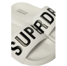 SUPERDRY CORE VEGAN POOL SLIDE ΠΑΝΤΟΦΛΑΙ ΓΥΝΑΙΚΕΙΑ WHITE