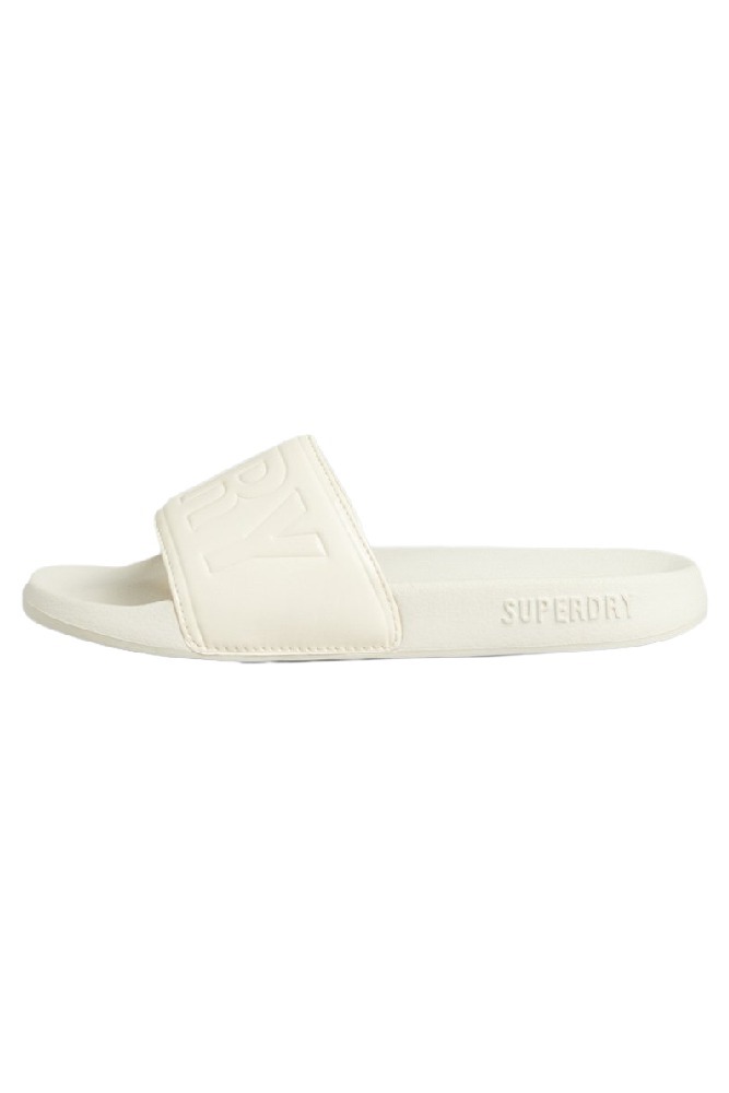 SUPERDRY D1 SDCD CODE CORE POOL SLIDE ΠΑΝΤΟΦΛΑ ΓΥΝΑΙΚΕΙΑ ECRU