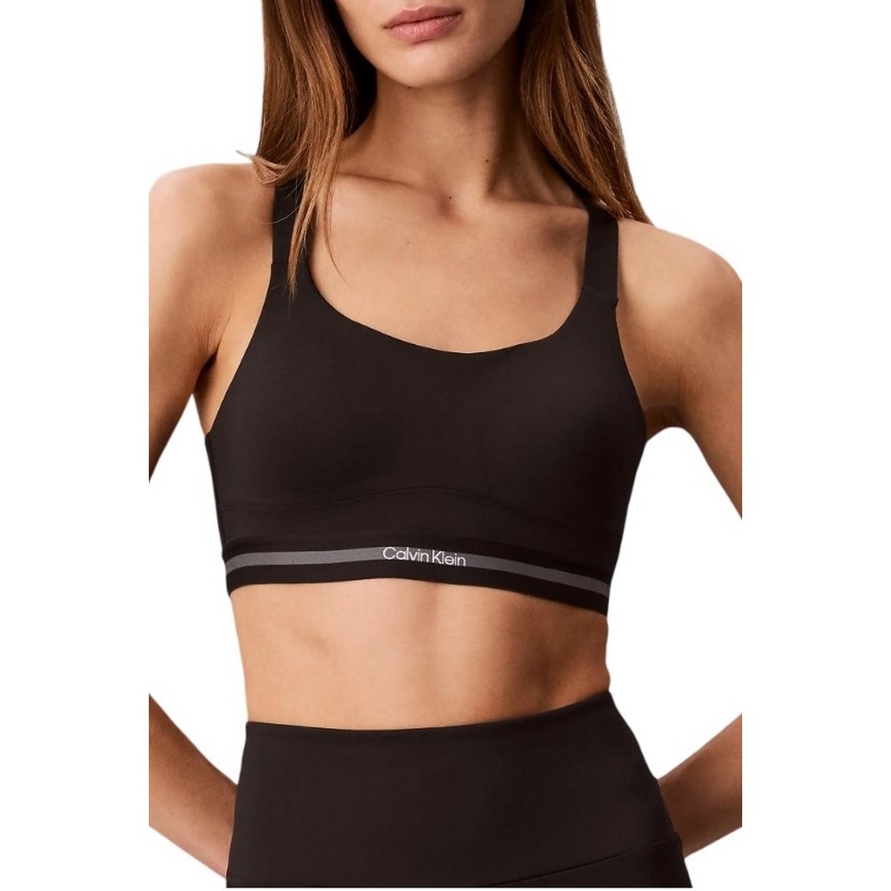CALVIN KLEIN PERFORMANCE ICON SPORT HIGH SUPPORT BRA ΤΟΠ ΓΥΝΑΙΚΕΙΟ BLACK
