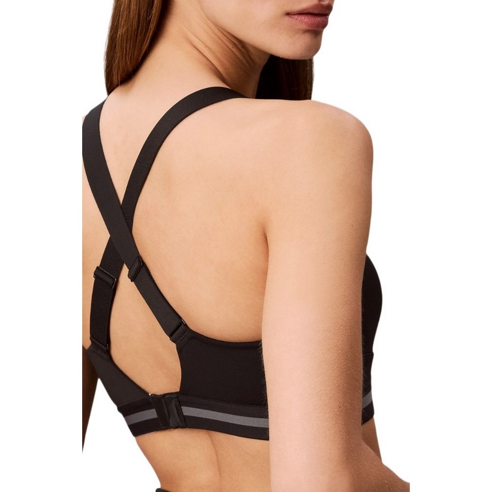 CALVIN KLEIN PERFORMANCE ICON SPORT HIGH SUPPORT BRA ΤΟΠ ΓΥΝΑΙΚΕΙΟ BLACK