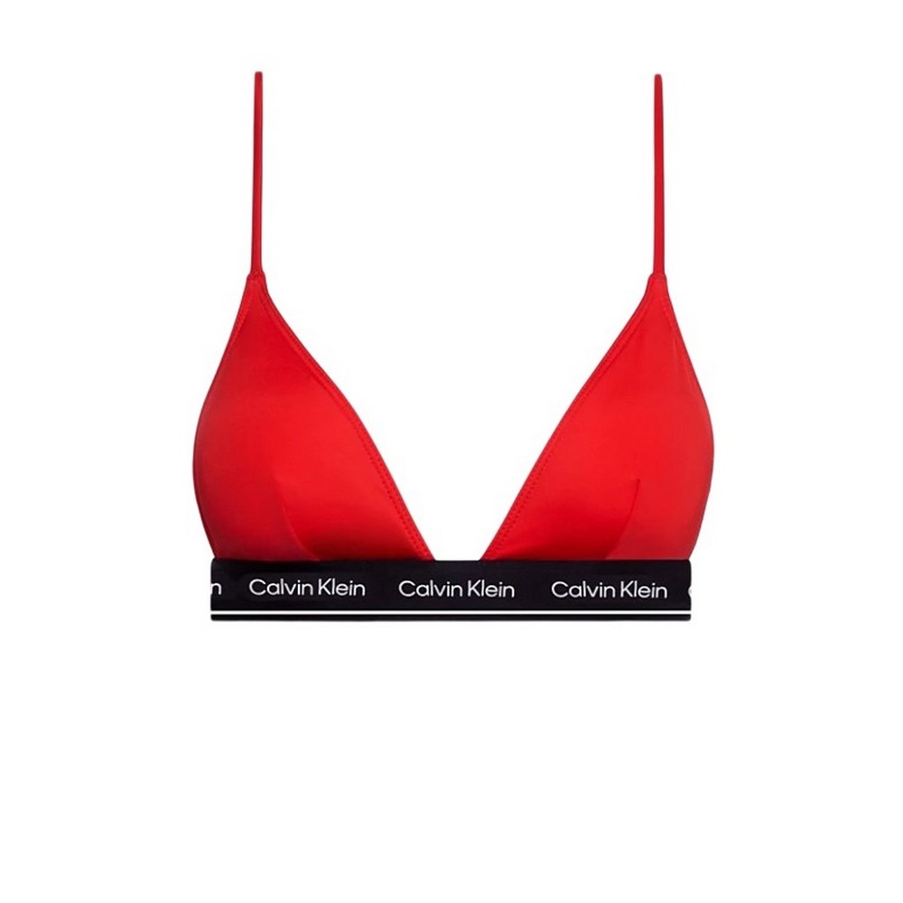 CALVIN KLEIN TRIANGLE-RP ΜΑΓΙΟ ΓΥΝΑΙΚΕΙΟ RED