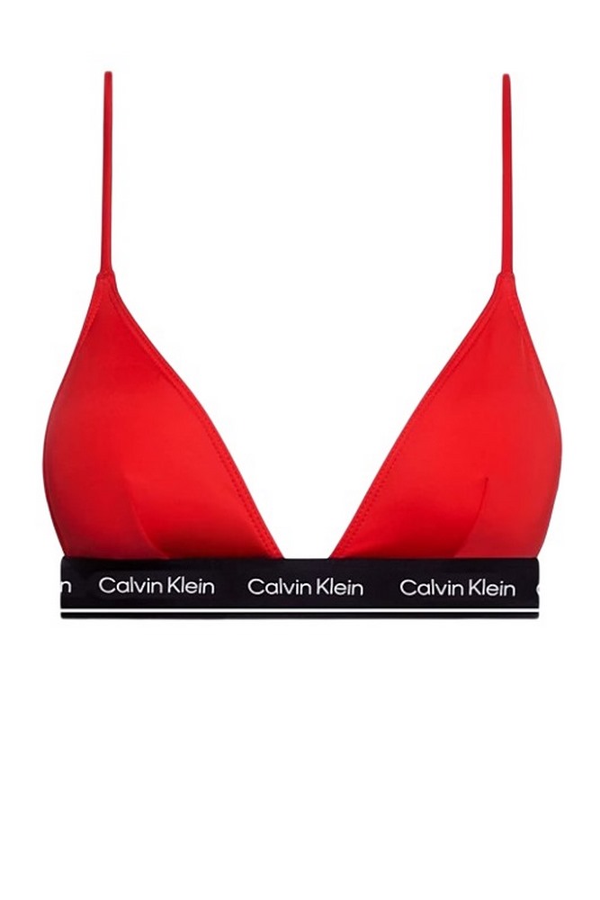 CALVIN KLEIN TRIANGLE-RP ΜΑΓΙΟ ΓΥΝΑΙΚΕΙΟ RED