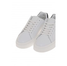 CALVIN KLEIN JEANS CHUNKY CUPSOLE LACEUP LTH ΠΑΠΟΥΤΣΙ ΑΝΔΡΙΚΟ WHITE/BLACK