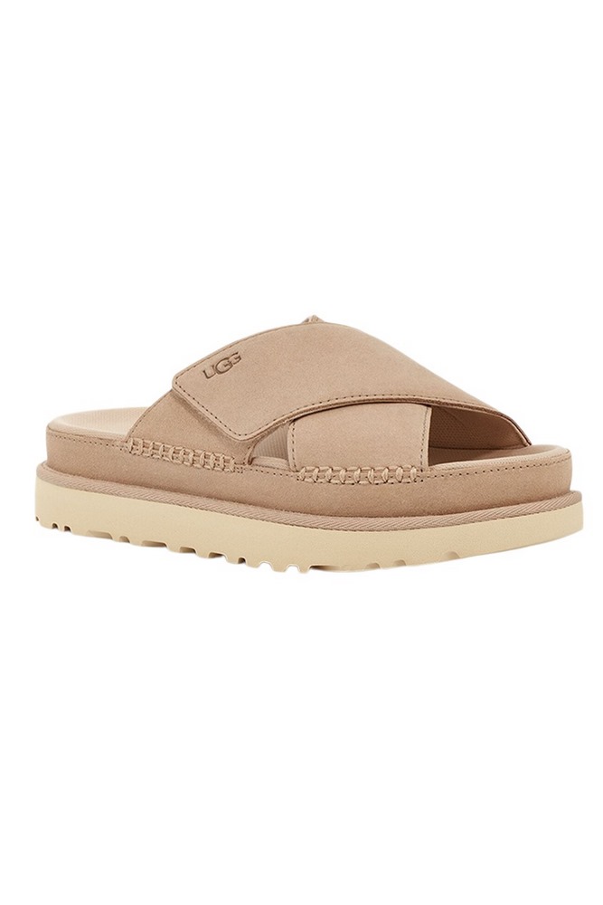 UGG GOLDENSTAR CROSS SLIDE 1137910 ΠΕΔΙΛΟ ΓΥΝΑΙΚΕΙΟ DRI