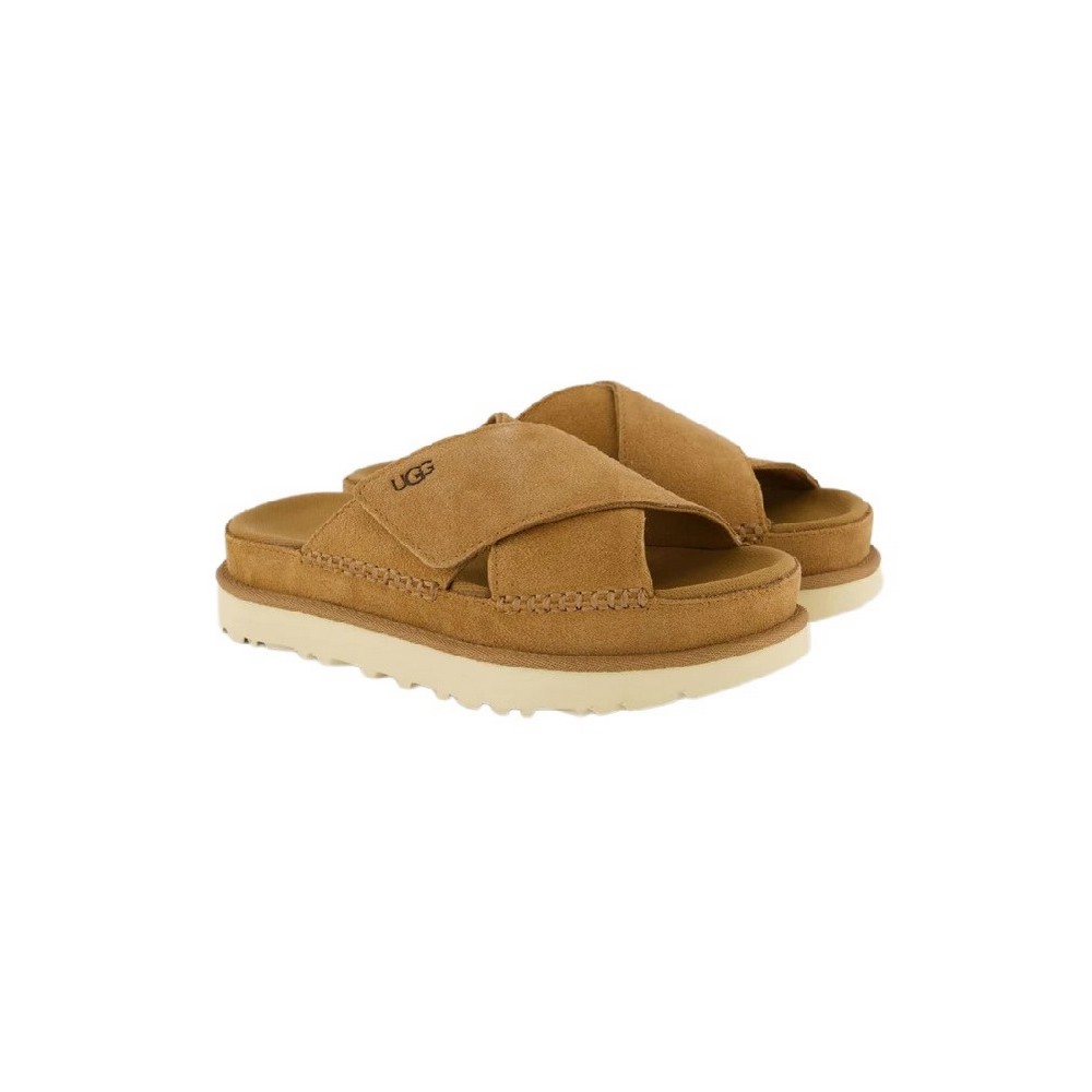 UGG GOLDENSTAR CROSS SLIDE 1137910 ΠΕΔΙΛΟ ΓΥΝΑΙΚΕΙΟ CHE