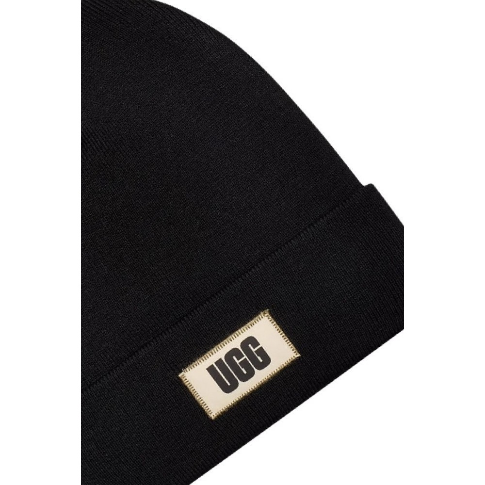 UGG M HIGH CROWN BEANIE 101067 ΣΚΟΥΦΟΣ BLACK