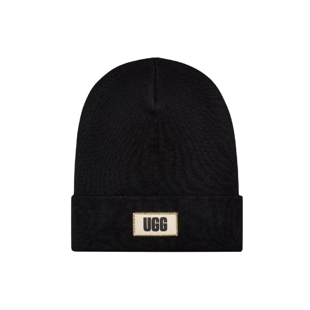 UGG M HIGH CROWN BEANIE 101067 ΣΚΟΥΦΟΣ BLACK