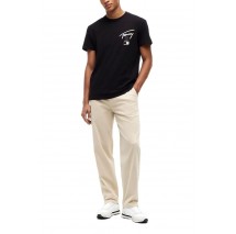 TOMMY JEANS REG CITY SIGN EXT T-SHIRT ΜΠΛΟΥΖΑ ΑΝΔΡΙΚΗ BLACK
