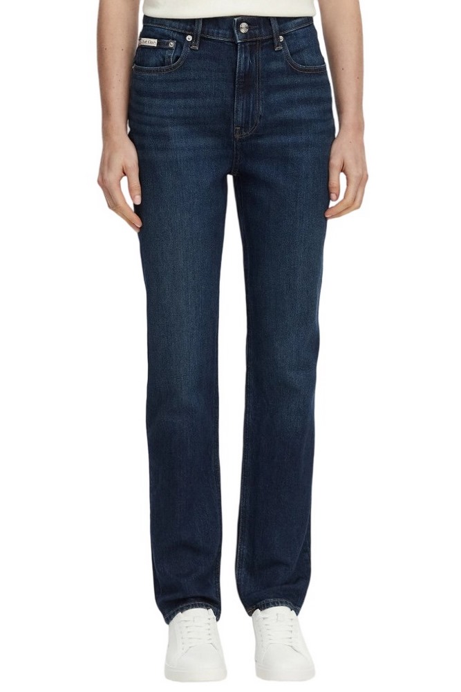 CLAVIN KLEIN JEANS NEW MOM JEAN THOMPSON ΤΖΙΝ ΠΑΝΤΕΛΟΝΙ ΓΥΝΑΙΚΕΙΟ DENIM DARK