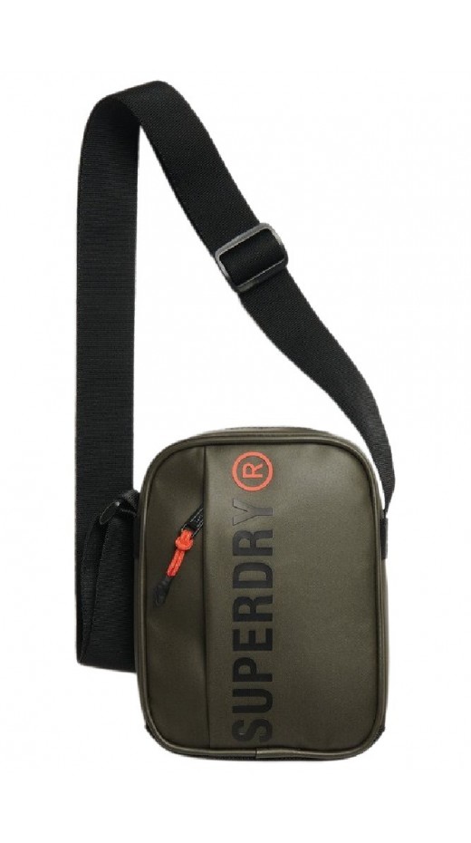 SUPERDRY D1 SDNA TARP CROSS BODY BAG ΤΣΑΝΤΑ ΓΥΝΑΙΚΕΙΑ OLIVE