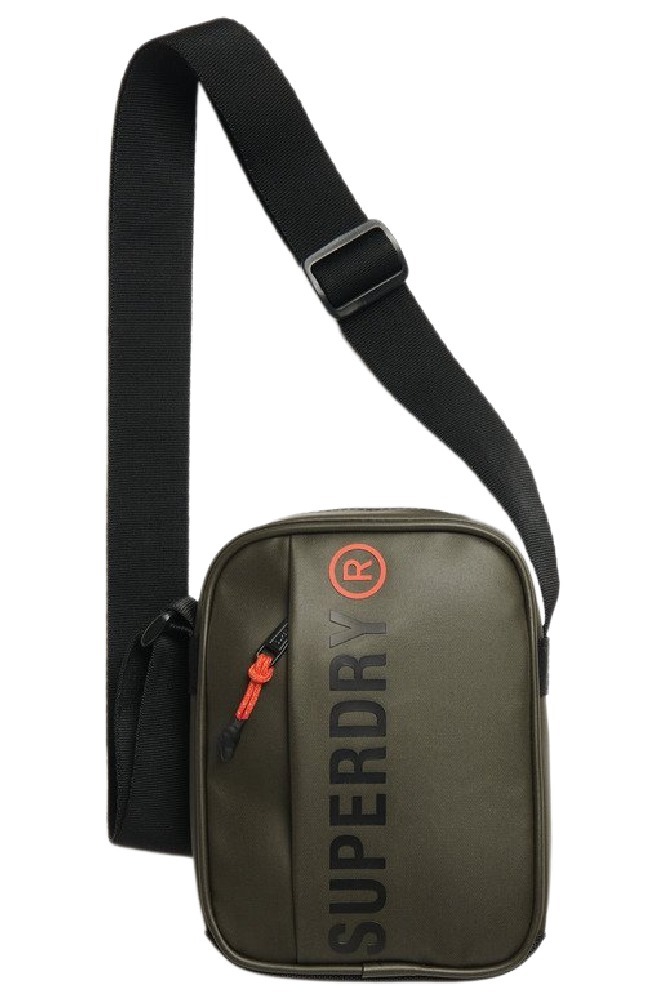 SUPERDRY D1 SDNA TARP CROSS BODY BAG ΤΣΑΝΤΑ ΓΥΝΑΙΚΕΙΑ OLIVE