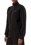 GUESS NEW ALLIE SCUBA ZIP SWEATSHIRT ΖΑΚΕΤΑ ΦΟΥΤΕΡ ΓΥΝΑΙΚΕΙΑ BLACK