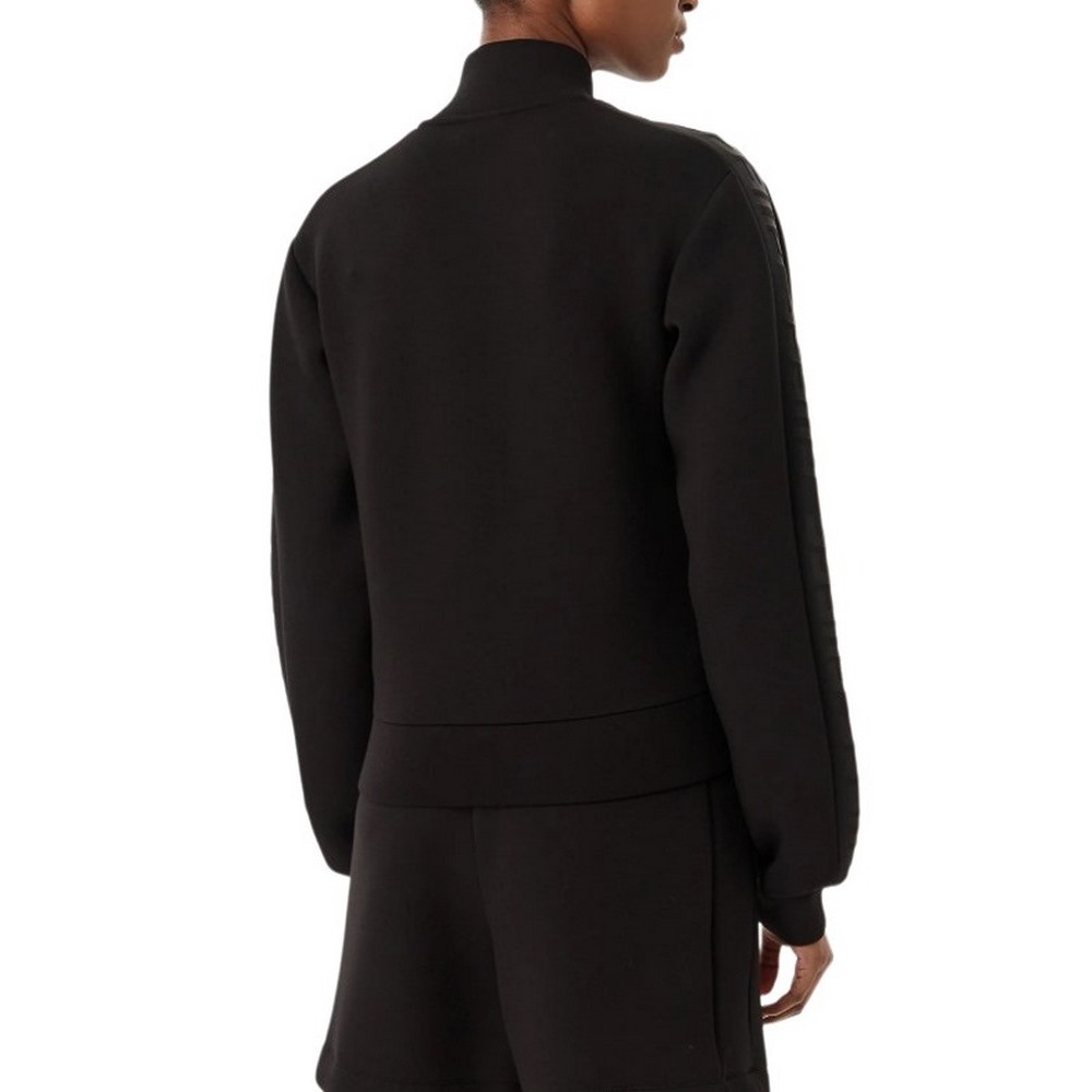 GUESS NEW ALLIE SCUBA ZIP SWEATSHIRT ΖΑΚΕΤΑ ΦΟΥΤΕΡ ΓΥΝΑΙΚΕΙΑ BLACK
