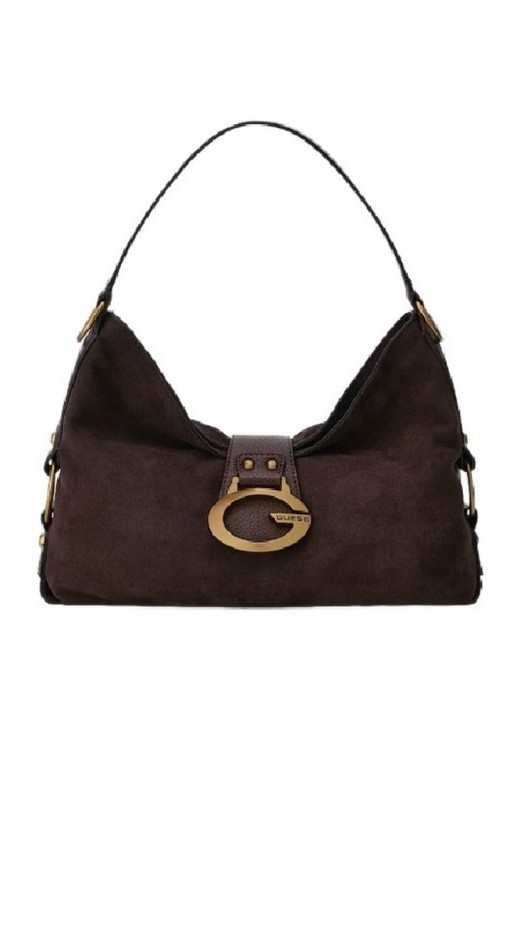 GUESS CAMDEN SHOULDER BAG ΤΣΑΝΤΑ ΓΥΝΑΙΚΕΙΑ ESPRESSO